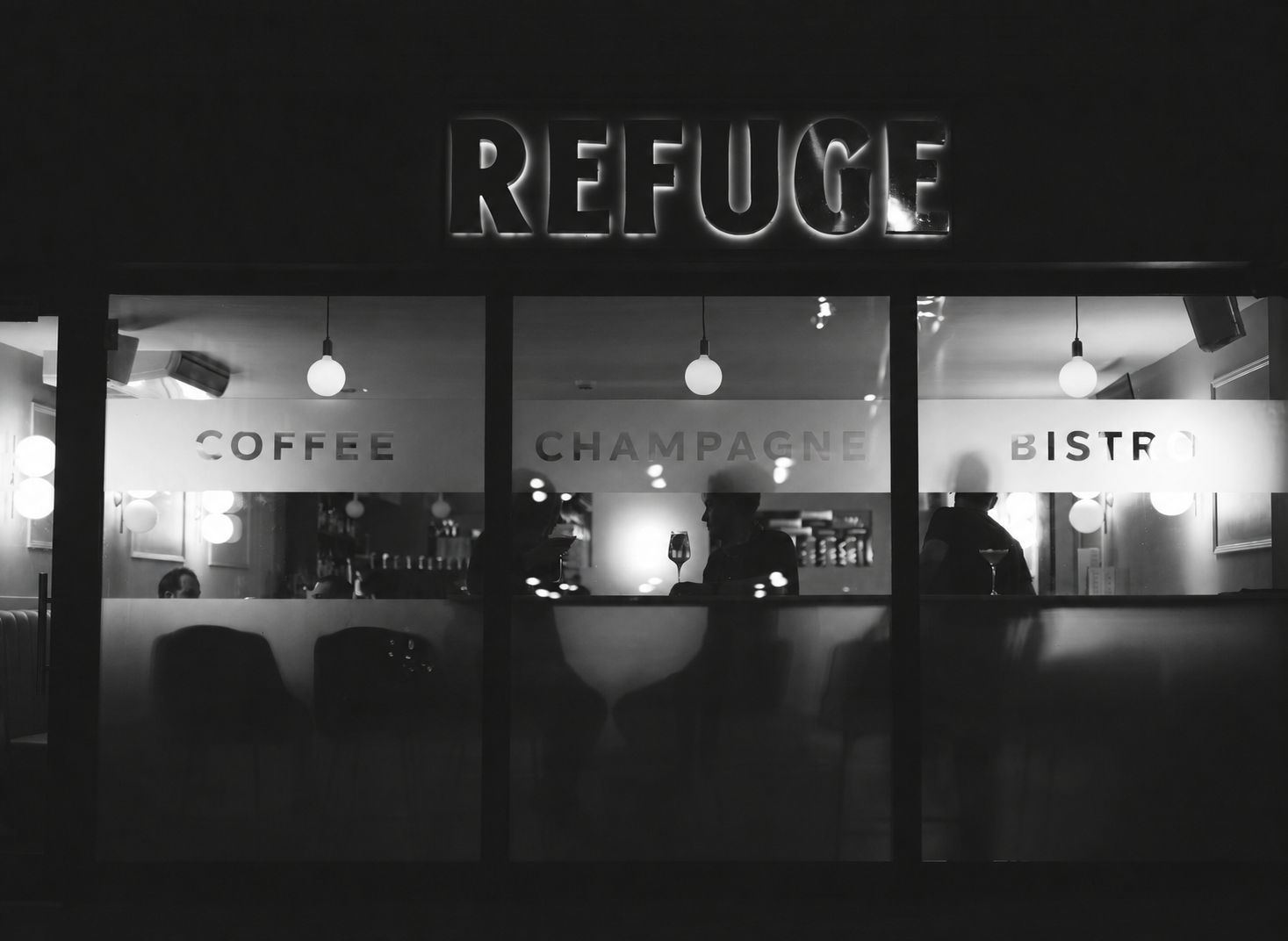 The AI Social launch event at Refuge Bar & Bistro
